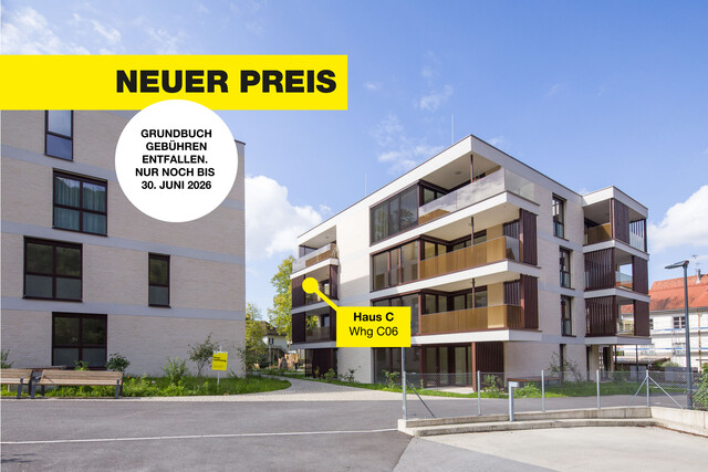 Lichtdurchflutete 3-Zimmer-Terrassenwohnung | C06