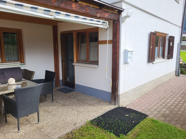 Kleine aber feine Gartenwohnung