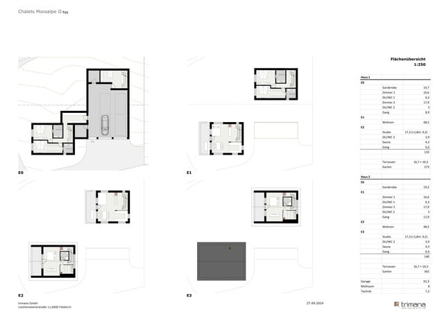 FERIENWIDMUNG - Neu - Bregenzerwald - Egg - Vollholz Chalet mit 133m², Garten, Terrasse, Garage und hochwertiger Ausstattung