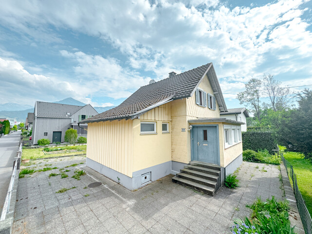 Attraktives Baugrundstück mit Altbestand in familienfreundlicher Lage von Dornbirn