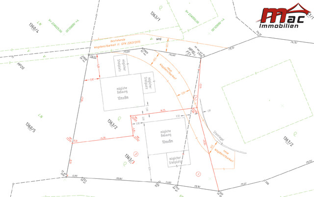Zwei Top-Baugrundstücke in erhöhter Südausrichtung