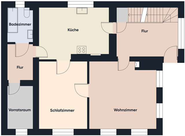 Hereinspaziert - Doppelhaushälfte in Partenen, abseits der Hektik