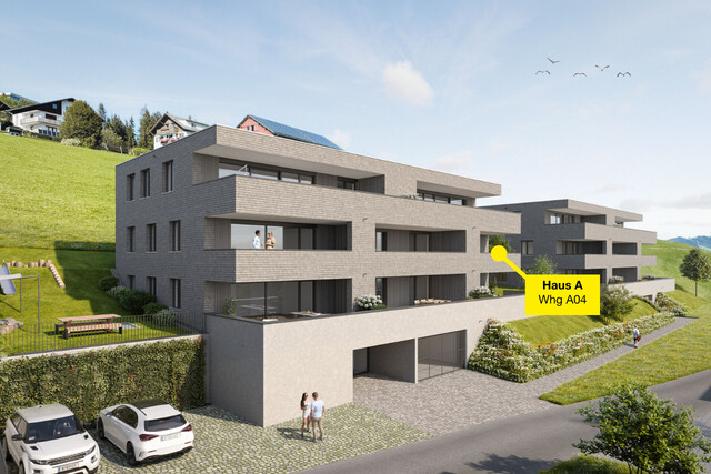 3-Zimmer Terrassenwohnung | A04