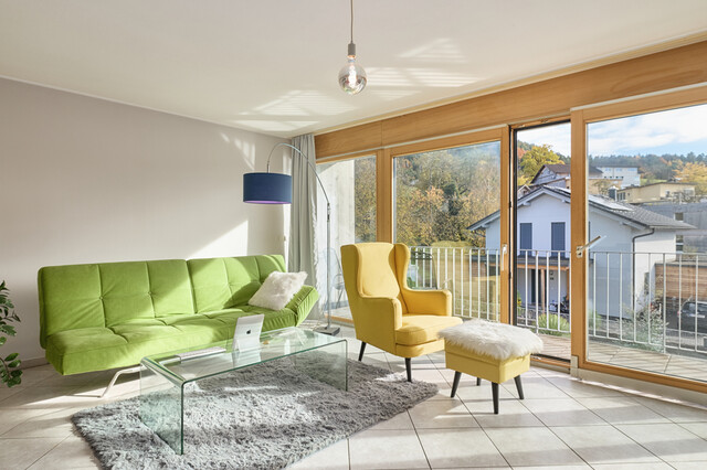 Helle, moderne 3-Zimmerwohnung mit
Balkon & TG-Platz