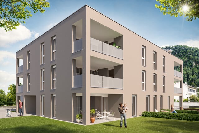 Tolle 4-Zi-Wohnung mit optimaler Süd-West Ausrichtung