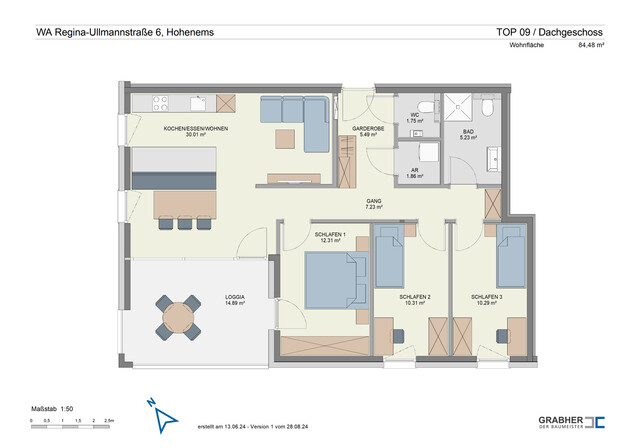 Tolle 4-Zi-Wohnung mit optimaler Süd-West Ausrichtung