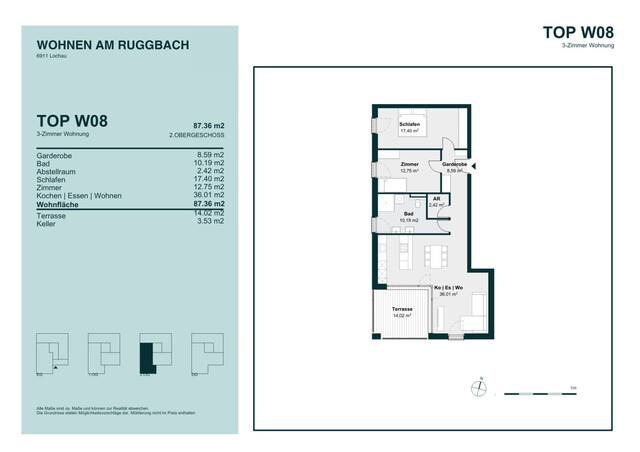 Neubau Top 8: Kurzzeitvermietung möglich - ihr Domizil am Bodensee - eine Rendite von 7% möglich!