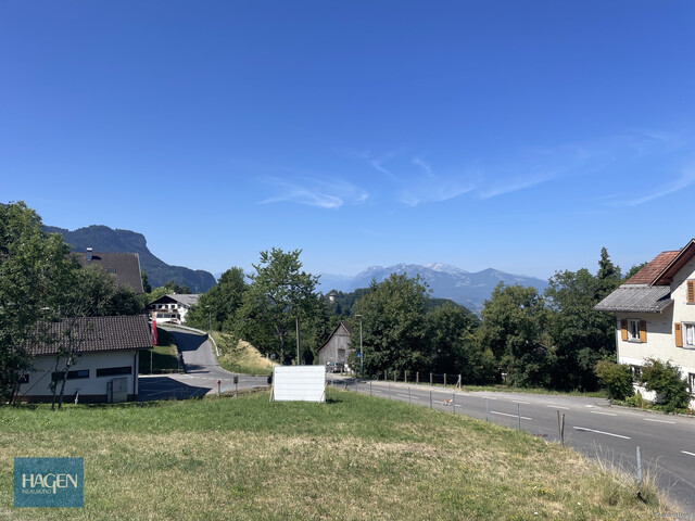 Traumhaft gelegenes Grundstück in Hohenems-Reute
