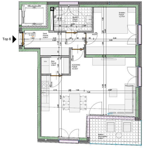 Modern & gut gelegen: 2-Zimmerwohnung mit Balkon in Lustenau zu vermieten!