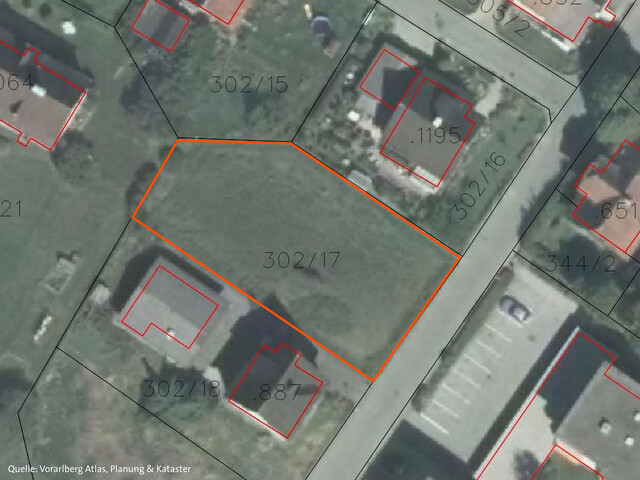 Grundstück (726 m²) Feldkirch Bürgergasse