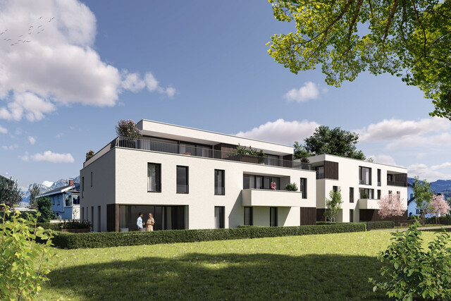 3-Zimmer-Gartenwohnung in Altach - Ruhelage / Top B1
