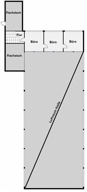 Raum für Wachstum: Lager- und Produktionsfläche mit Büro in Hard