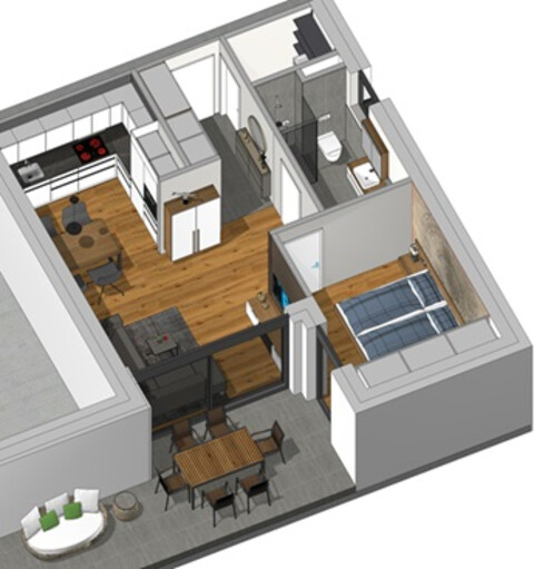 2-Zimmer Gartenwohnung in Altach TOP Lage