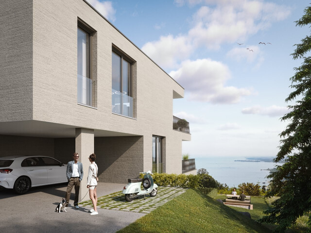 Gartenwohnung mit Seesicht in Lochau, Top W01