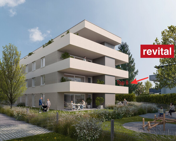 1A-Lage von Lustenau - Ruhige und Zentrale Terrassenwohnung - Top 8