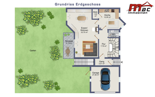 Geräumiges Doppelhaus mit besonderem Wohngefühl