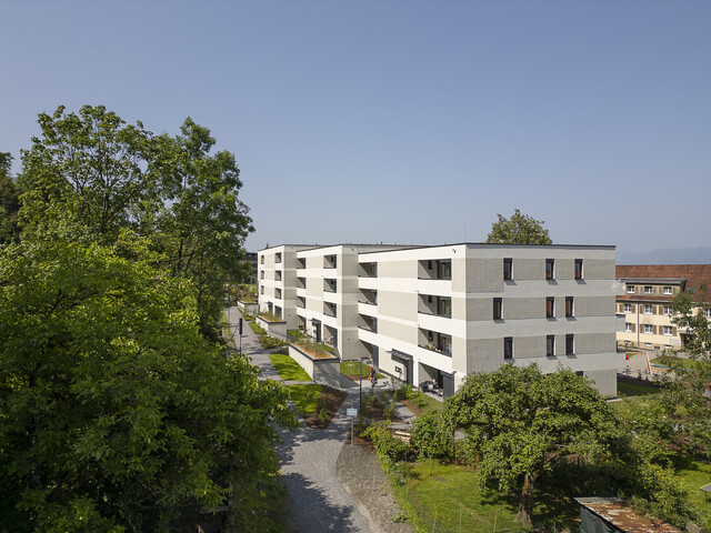 Wohnen im Grünen im Dornbirner Oberdorf