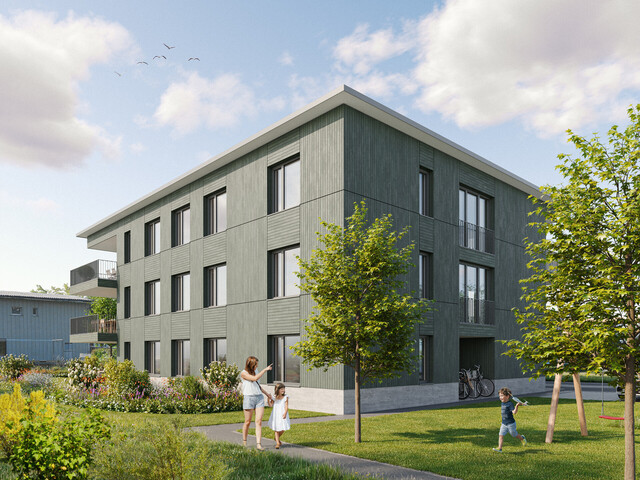 Ruhig wohnen, zentrumsnah leben. 2-Zimmer-Dachgeschosswohnung W08