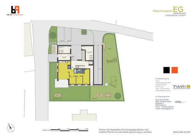 4-Zimmer-Gartenwohnung - Altach, Löwengasse / Top 1