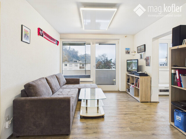 Gemütliche 2-Zimmer-Wohnung mit traumhafter Weit- und Bergsicht in Feldkirch