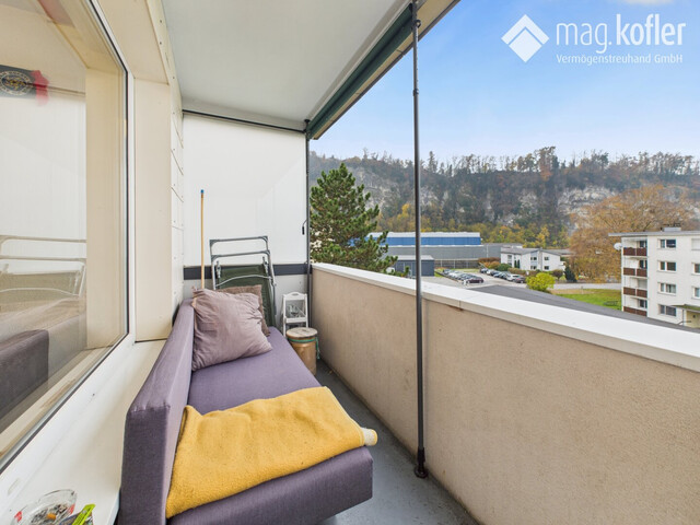 Gemütliche 2-Zimmer-Wohnung mit traumhafter Weit- und Bergsicht in Feldkirch