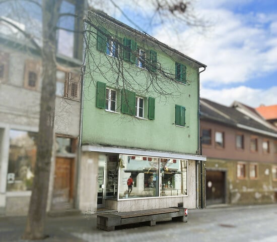 Mehrfamilienhaus mit Geschäftslokal in Top-Lage in Hohenems! Provisionsfrei