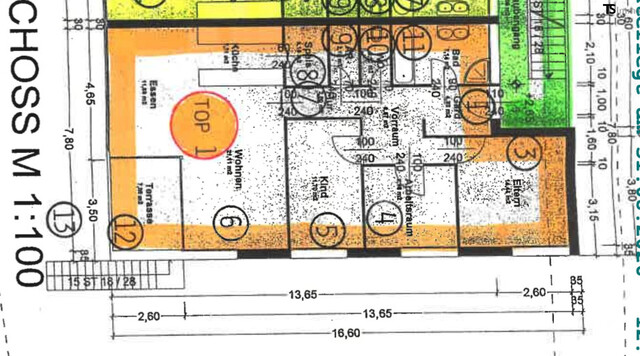 Göfis: Attraktive 4-Zimmer-Garten-Terrassen-Wohnung im OG mit ca. 102 m² Wohnfläche und ca. 57 m² Garten im EG