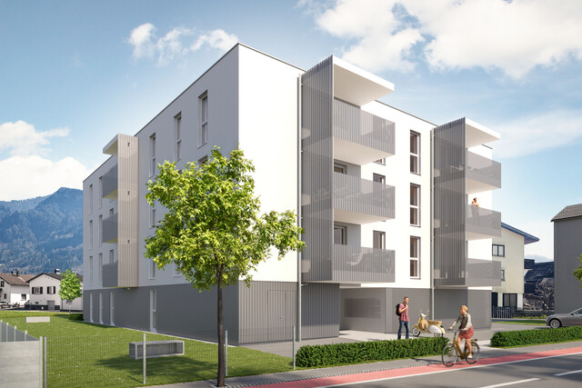 Schöne 3-Zi-Wohnung mit Balkon