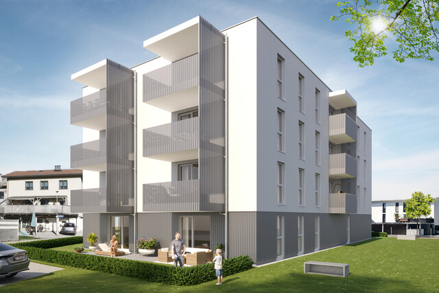 Schöne 3-Zi-Wohnung mit Balkon