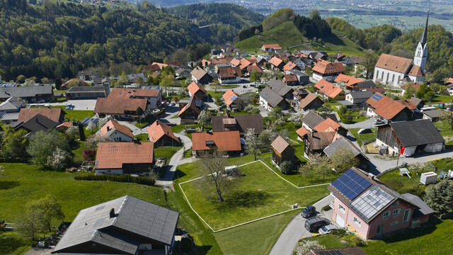 Baugrund mit Panorama in Fraxern