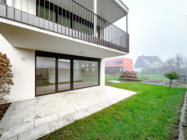 Moderne 2-Zimmer-Gartenwohnung in ruhiger Lage in Koblach