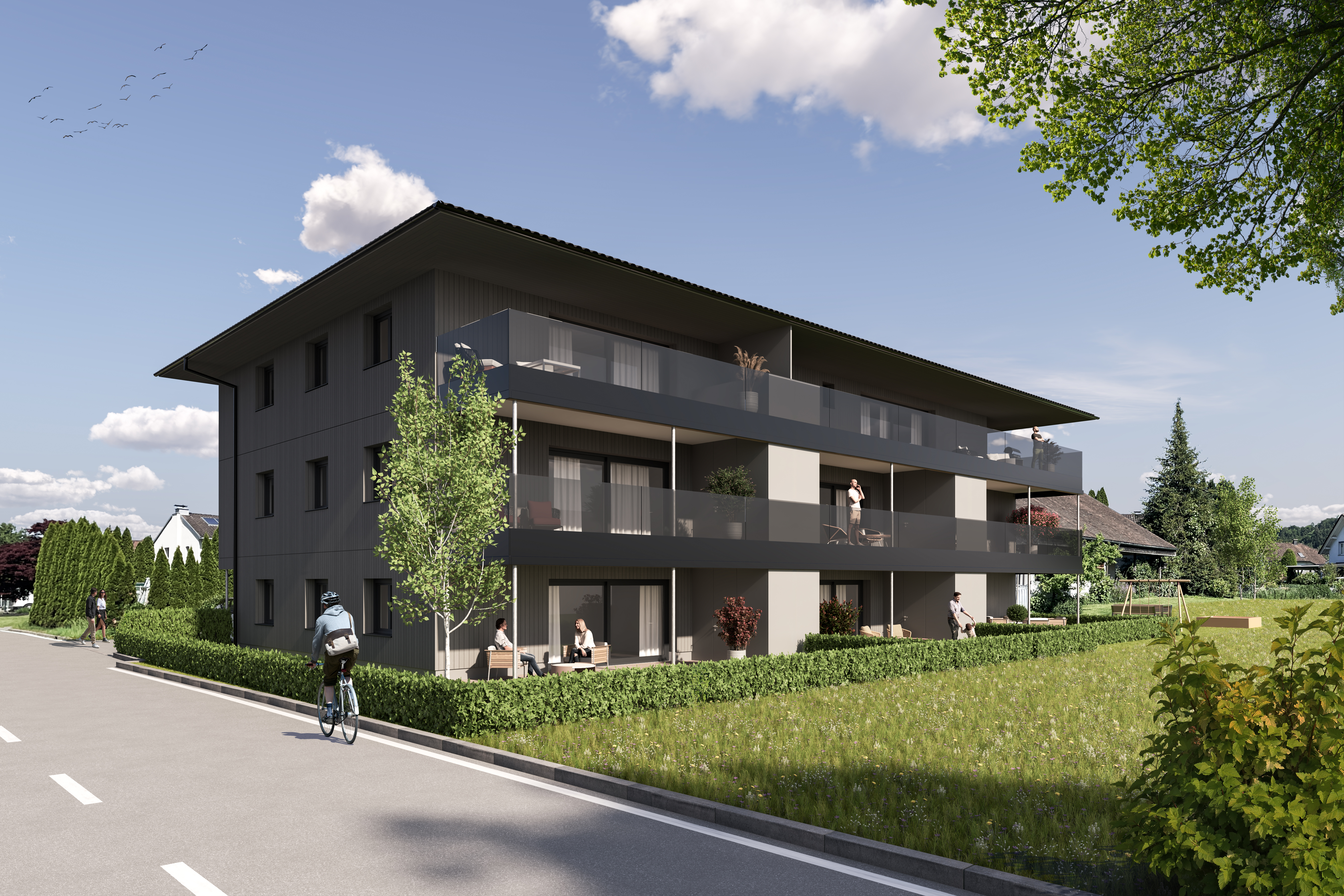 Ihr neues Zuhause: Exklusiv – Stilvoll – Lebensnah! 3-Zimmer-Gartenwohnung Top 01