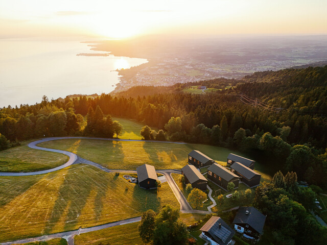 Ferienhäuser in Premiumlage auf dem Pfänder bei Bregenz - mit Blick über den Bodensee