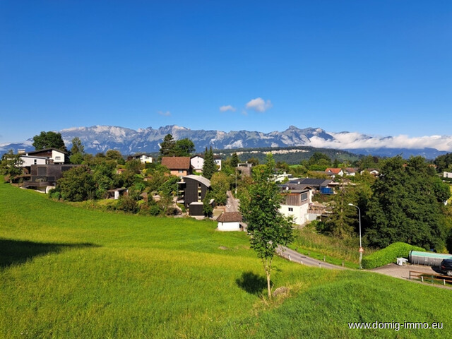 Baugrundstück ca. 344m² mit Bergpanorama in Feldkirch/Frastanz (Letze)!