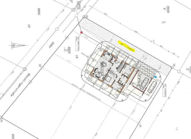 Bungalow im Grünen mit Panoramablick