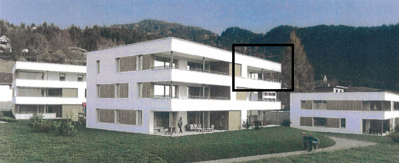 Wohnen mit Weitblick – moderne 4-Zimmerwohnung mit Balkon