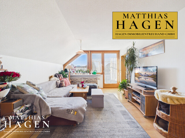 Gemütliche 3-Zimmer-Dachgeschosswohnung in Lustenau