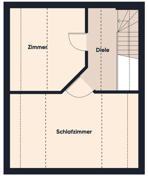 Gemütliche 3-Zimmer-Dachgeschosswohnung in Lustenau