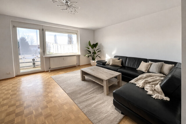 Wohnen in Seenähe: 3-Zimmer-Wohnung mit Süd-Balkon und See- & Bergblick