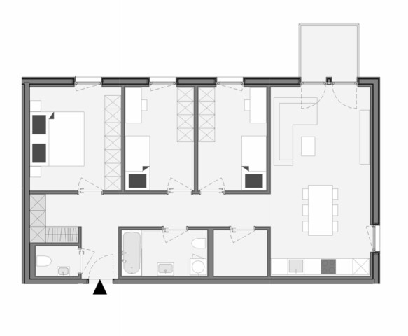 🔑👨‍👩‍👧‍👦 Platz für die ganze Familie - inkl. Karrenblick - 4-ZI-Dachgeschosswhg. zu vermieten!