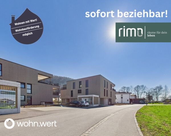 Kleine Wohnanlage in Götzis - Ruhelage / sofort beziehbar