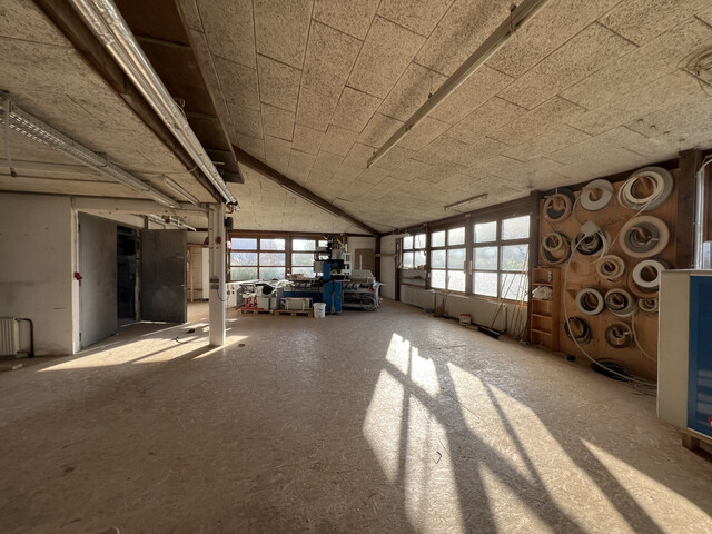 GERÄUMIGE PRODUKTIONS- UND LAGERHALLE FÜR IHR UNTERNEHMEN