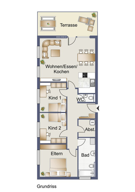 Neuwertige 4-Zimmerwohnung in Dornbirn!