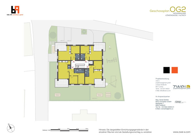 2-Zimmer-Dachgeschosswohnung - Altach, Löwengasse / Top 8