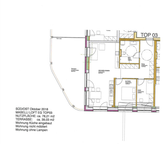 Exklusive 3-Zimmer-Wohnung mit großer Terrasse