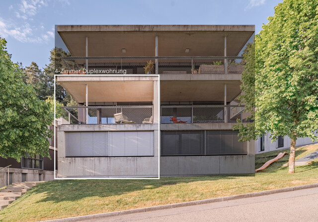Exklusive Duplexwohnung mit spektakulärer Aussicht & Waldrandlage