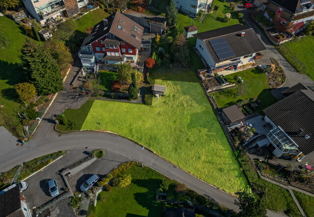 Außergewöhnliches Grundstück mit Panoramablick übers Vorderland