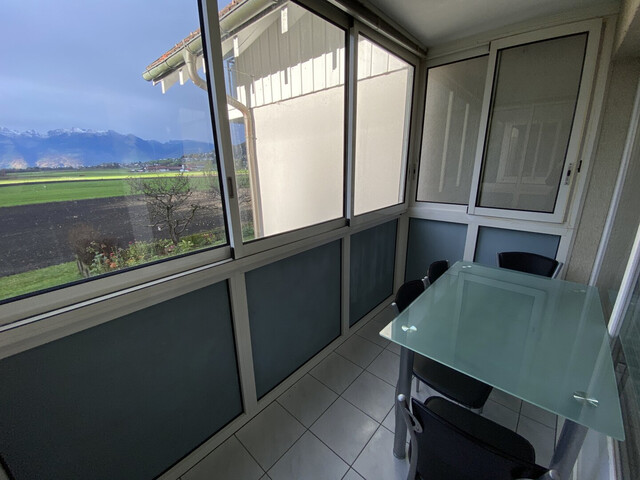 Klein aber fein: Möblierte 1-Zimmerwohnung mit Wintergarten in Feldkirch zu vermieten!