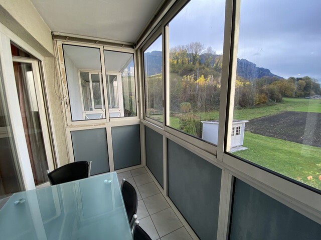 Klein aber fein: Möblierte 1-Zimmerwohnung mit Wintergarten in Feldkirch zu vermieten!