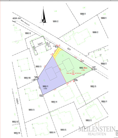 Sehr schönes Baugrundstück Vandans (1370m²) In bester Wohngegend von Vandans  {Auch teilbar)